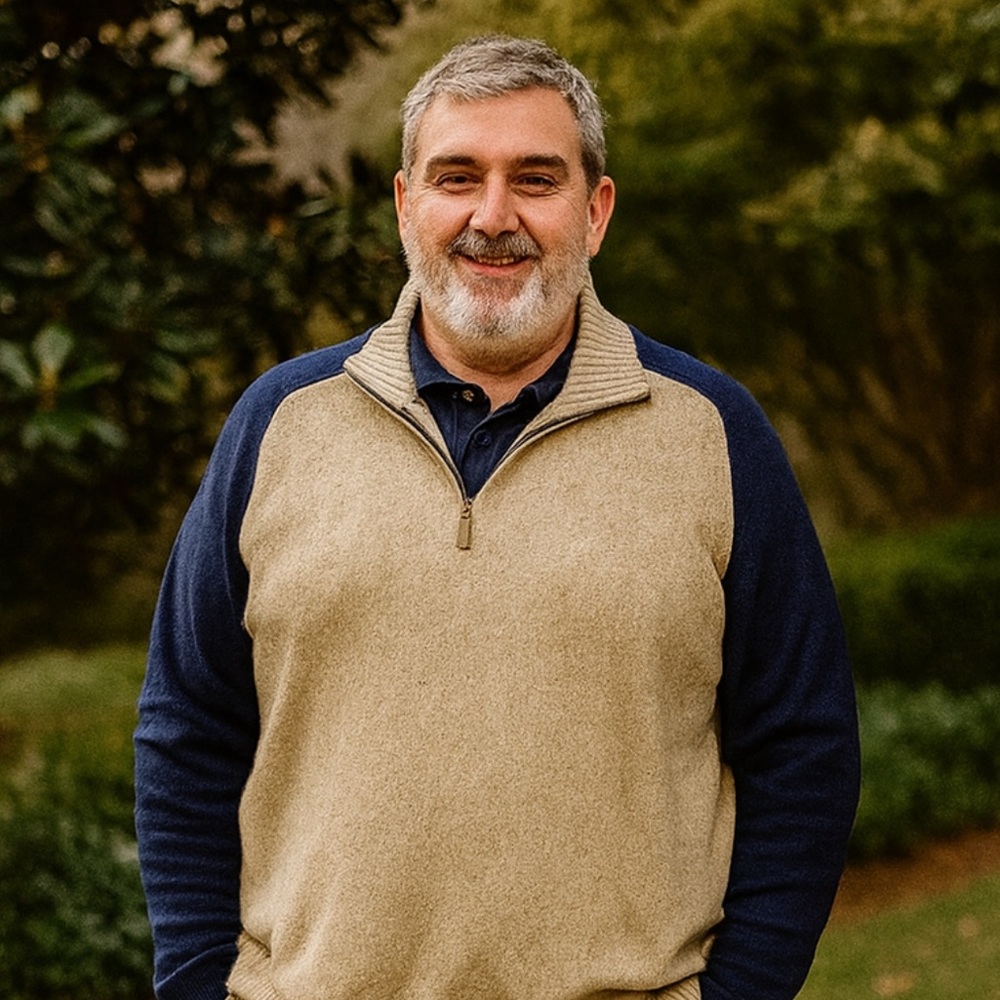 Oscar Jacobson size XL wool/silk V-neck 3/4 zipper cardigan